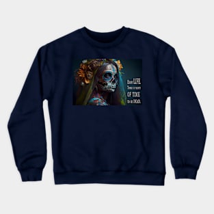 Catrina La Calavera Garbancera #4 Crewneck Sweatshirt